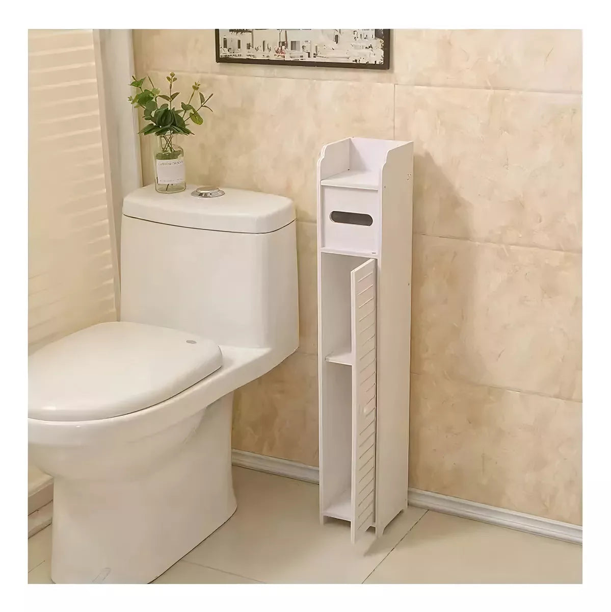 Estante Organizador para Baño Esquinero de 2 Niveles