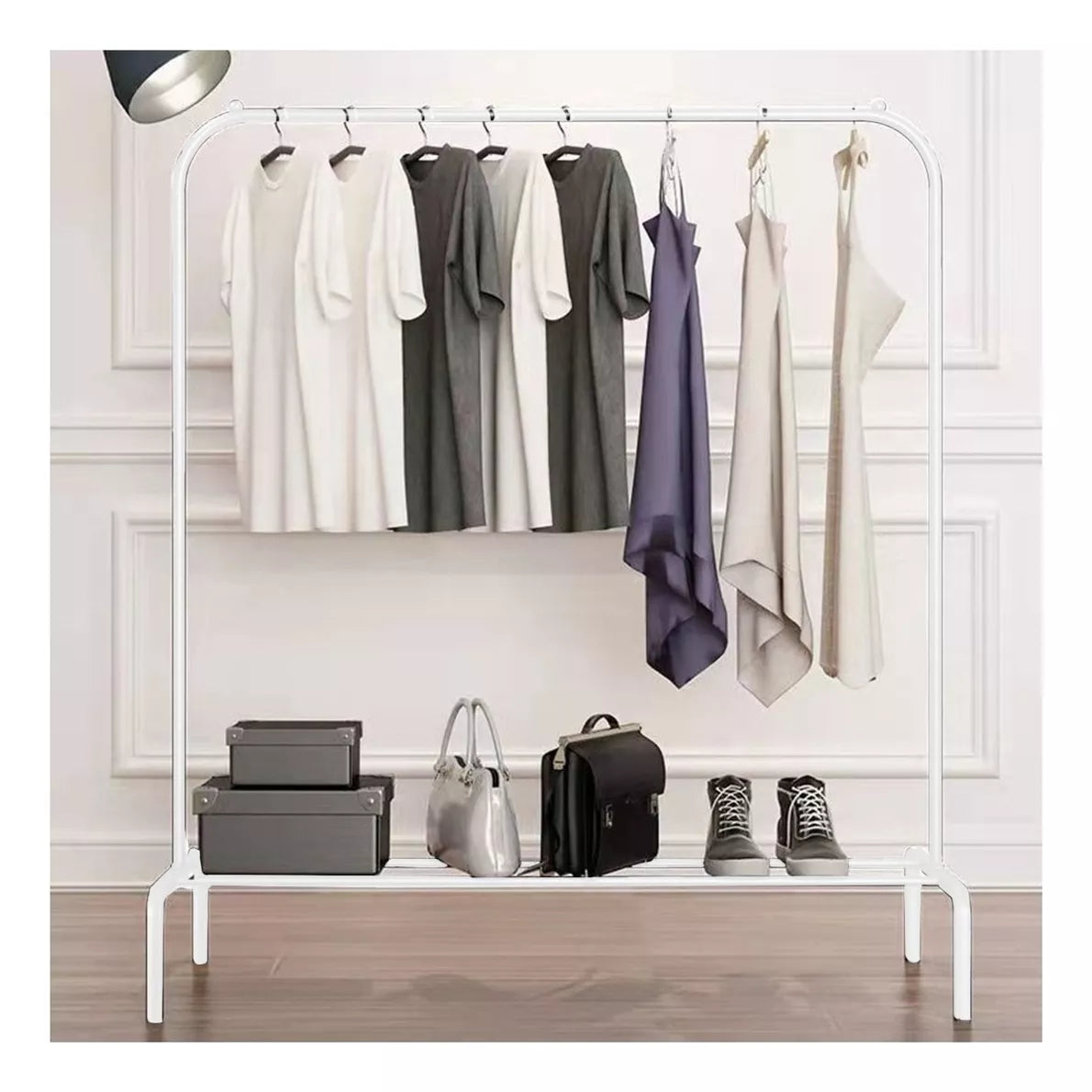 Rack Armable para Ropa – Organizador de Closet y Hogar Guardaro