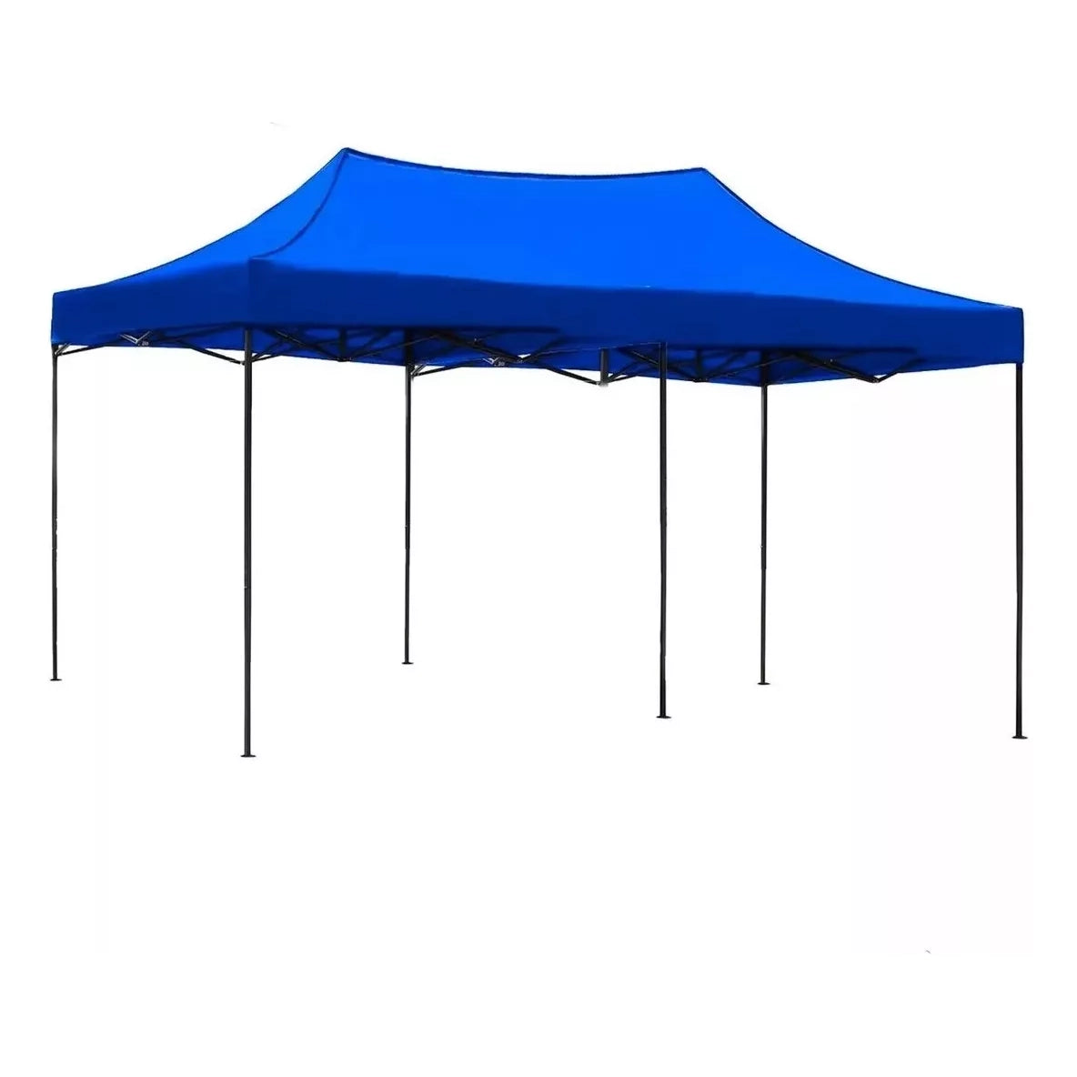Carpa de 3 m x 6 m Toldo Plegable de Lona Impermeable