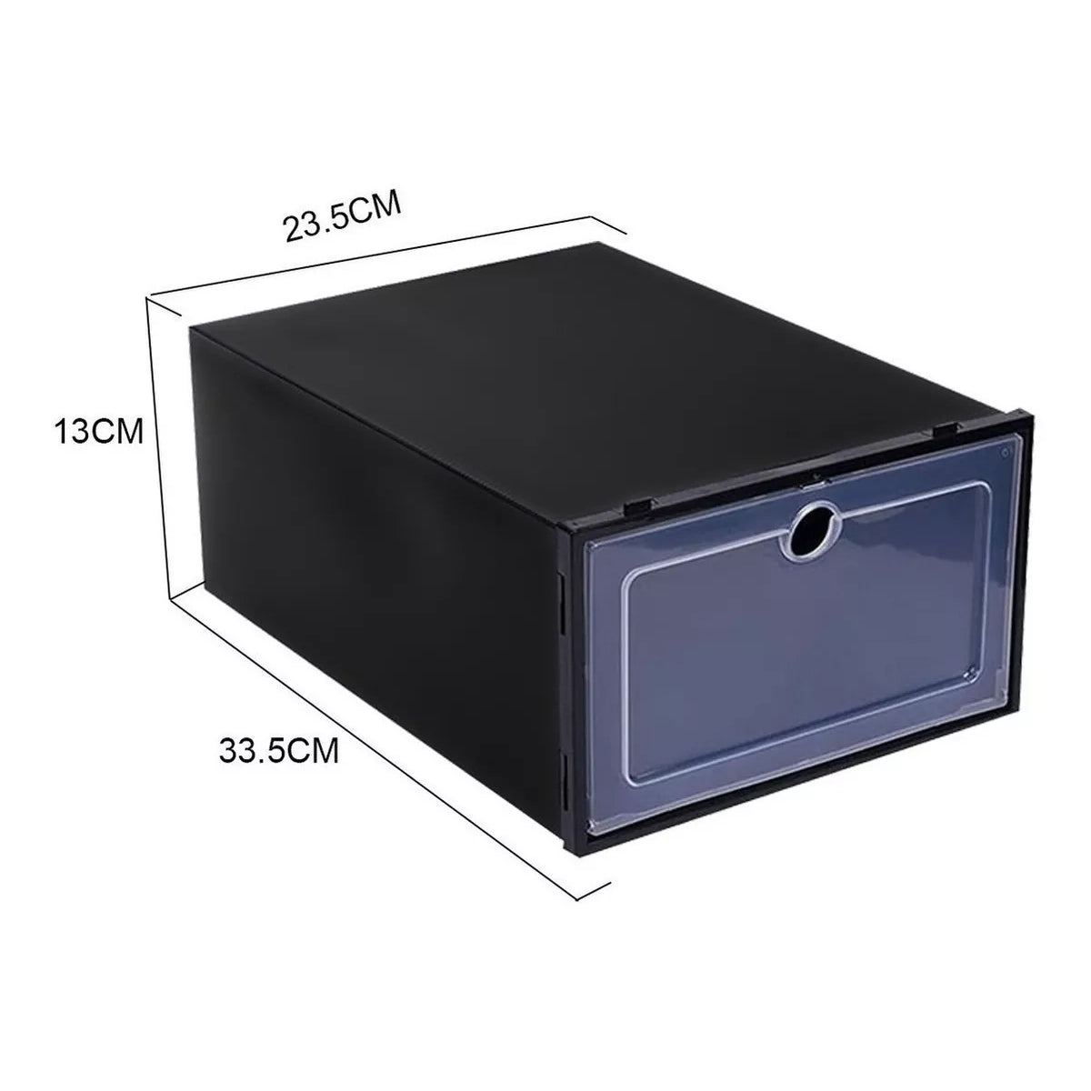 12 Cajas De Zapatos Apilables Tenis Zapatera Practiksa
