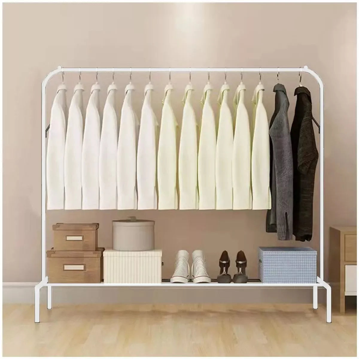 Rack Armable para Ropa – Organizador de Closet y Hogar Guardaro