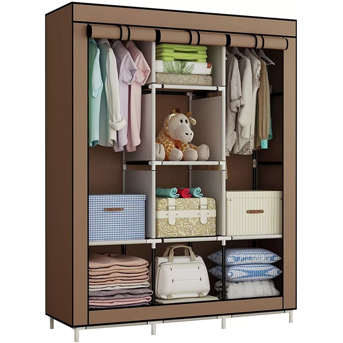 Closet Armable Ropero Rack Guardaropa Recamara Organizacion