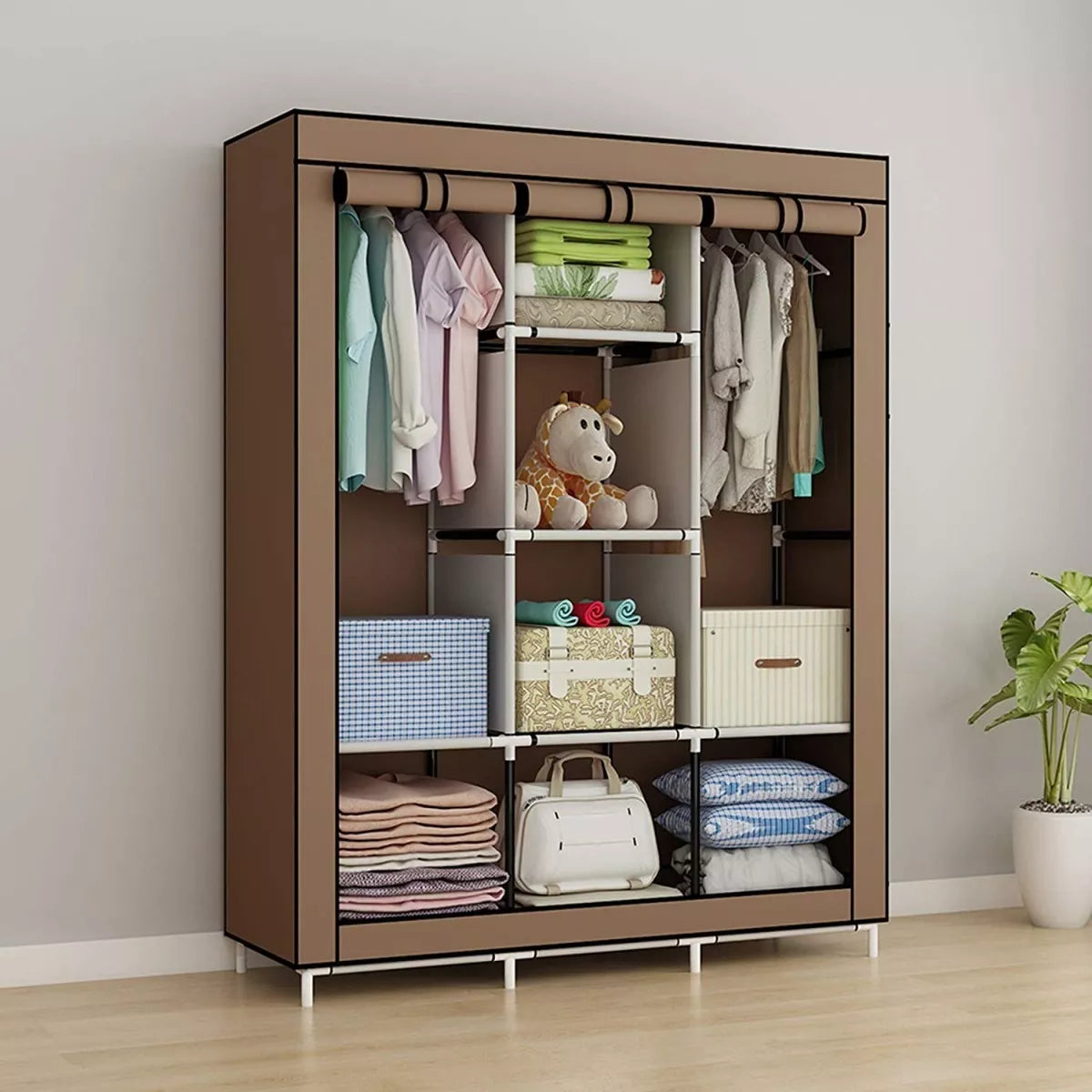 Closet Armable Ropero Rack Guardaropa Recamara Organizacion