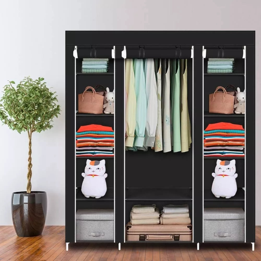 Ropero Rack Closet Armable Guarda Ropa Recamara Organizacion