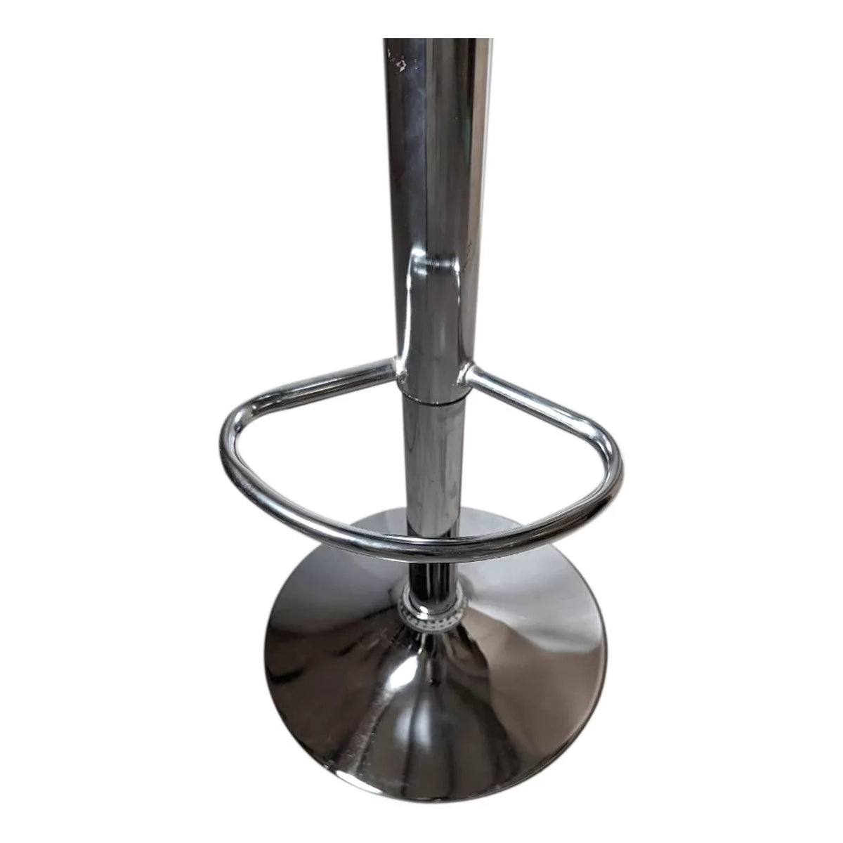 Set De 2 Bancos Altos Con Respaldo Barra Desayunador Cocina Color Negro