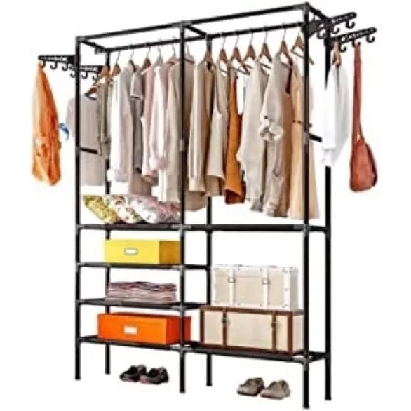 Perchero De Soporte Almacenamiento Para Ropa Y Zapatos