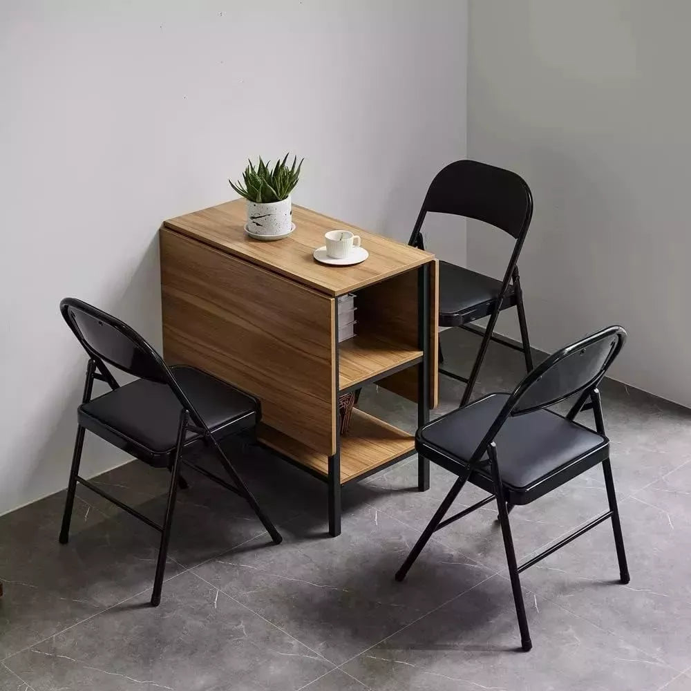 Silla Plegable Asiento Acolchado Eventos Oficina 6 Piezas