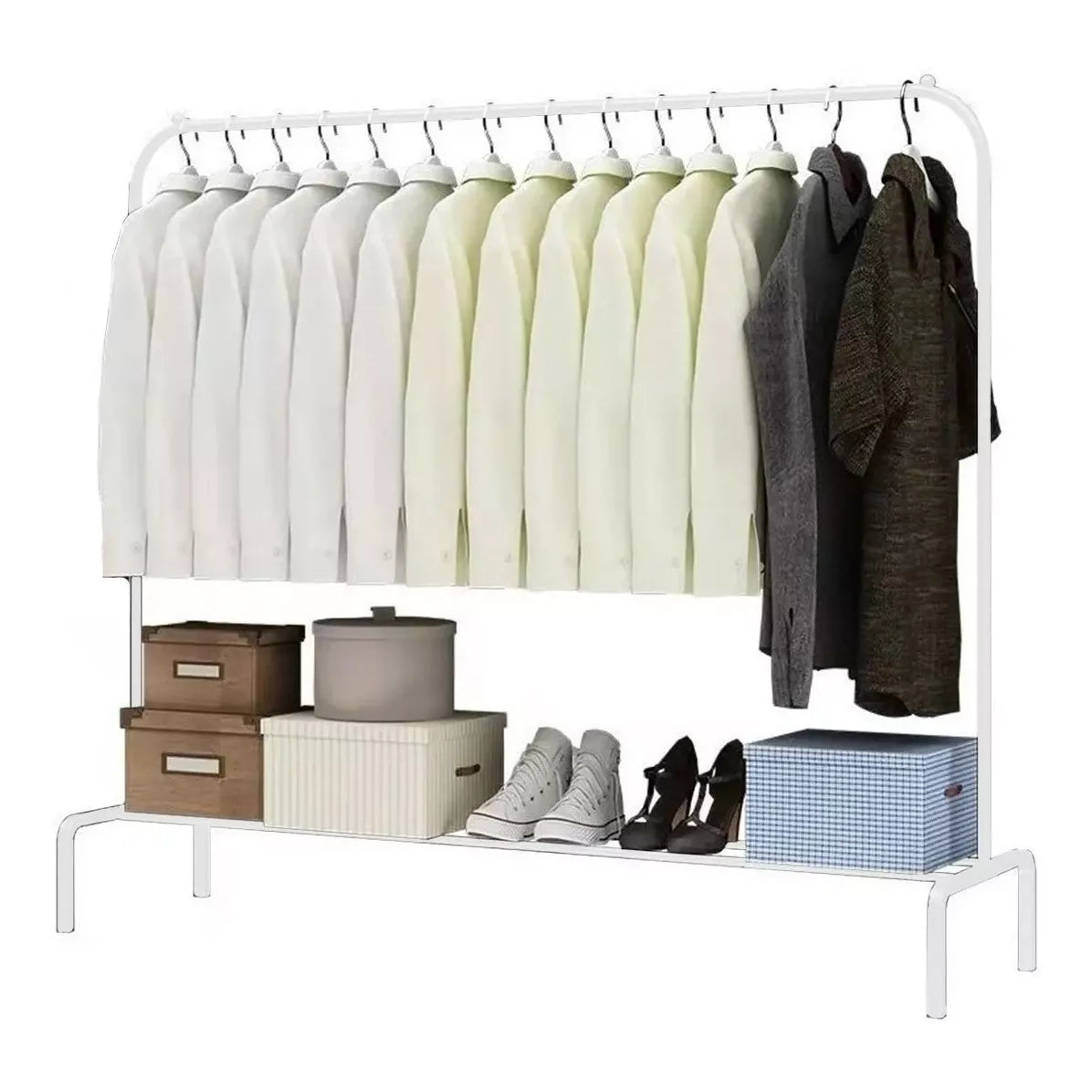 Rack Armable para Ropa – Organizador de Closet y Hogar Guardaro