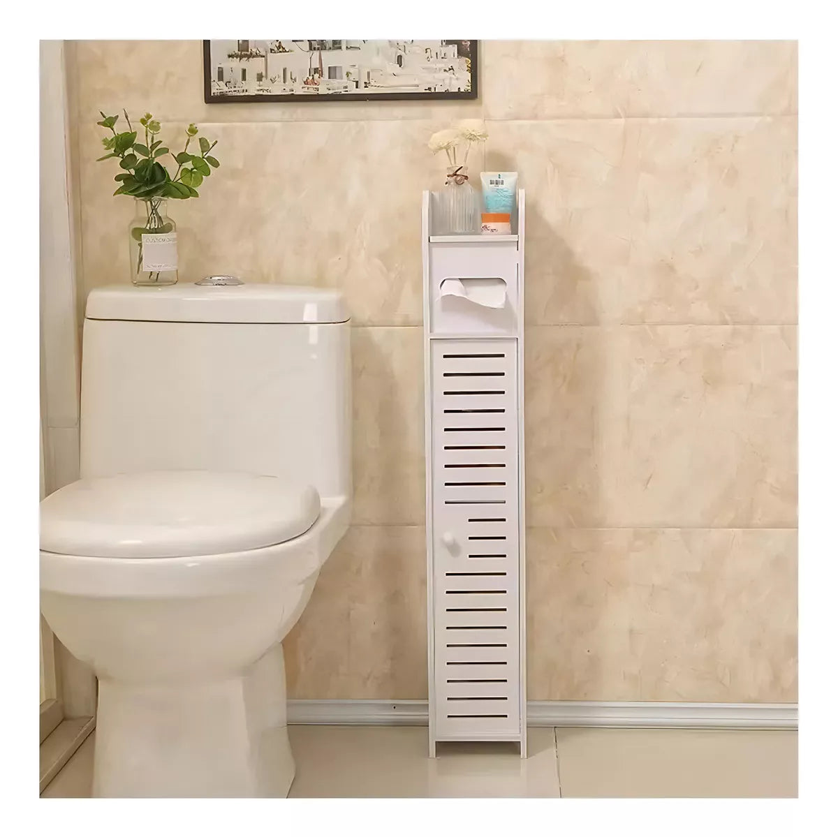 Estante Organizador para Baño Esquinero de 2 Niveles