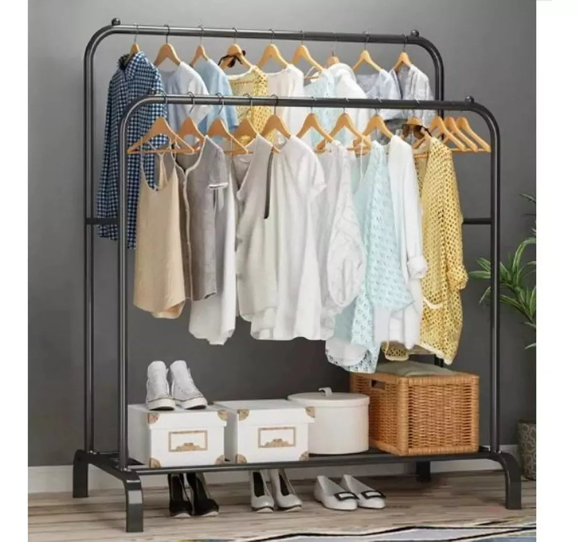 Rack Armable para Ropa – Organizador de Closet y Hogar Guardaro