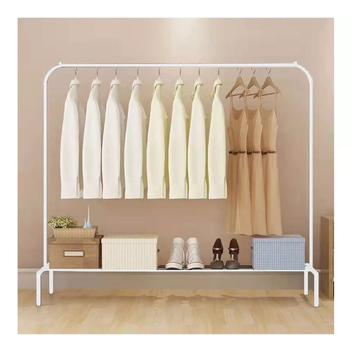 Rack Armable para Ropa – Organizador de Closet y Hogar Guardaro