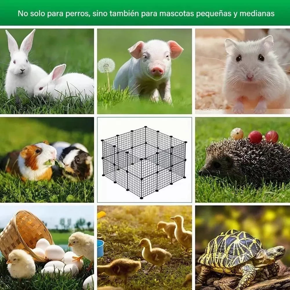 Corral De Metal Casa Jaula Para Mascotas Para Perro Desmontable