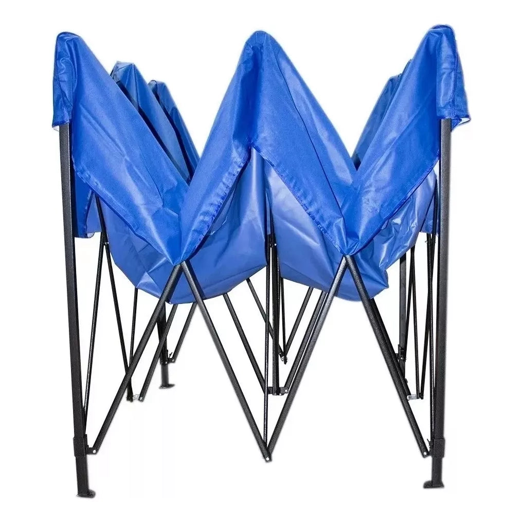 Carpa de 3 m x 6 m Toldo Plegable de Lona Impermeable