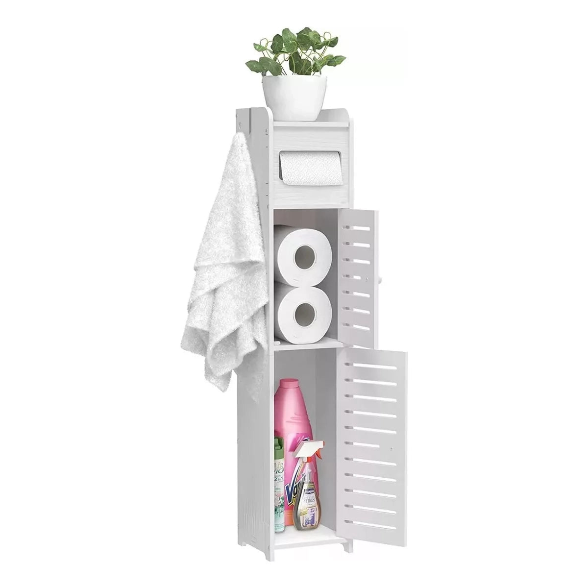 Estante Organizador para Baño Esquinero de 2 Niveles