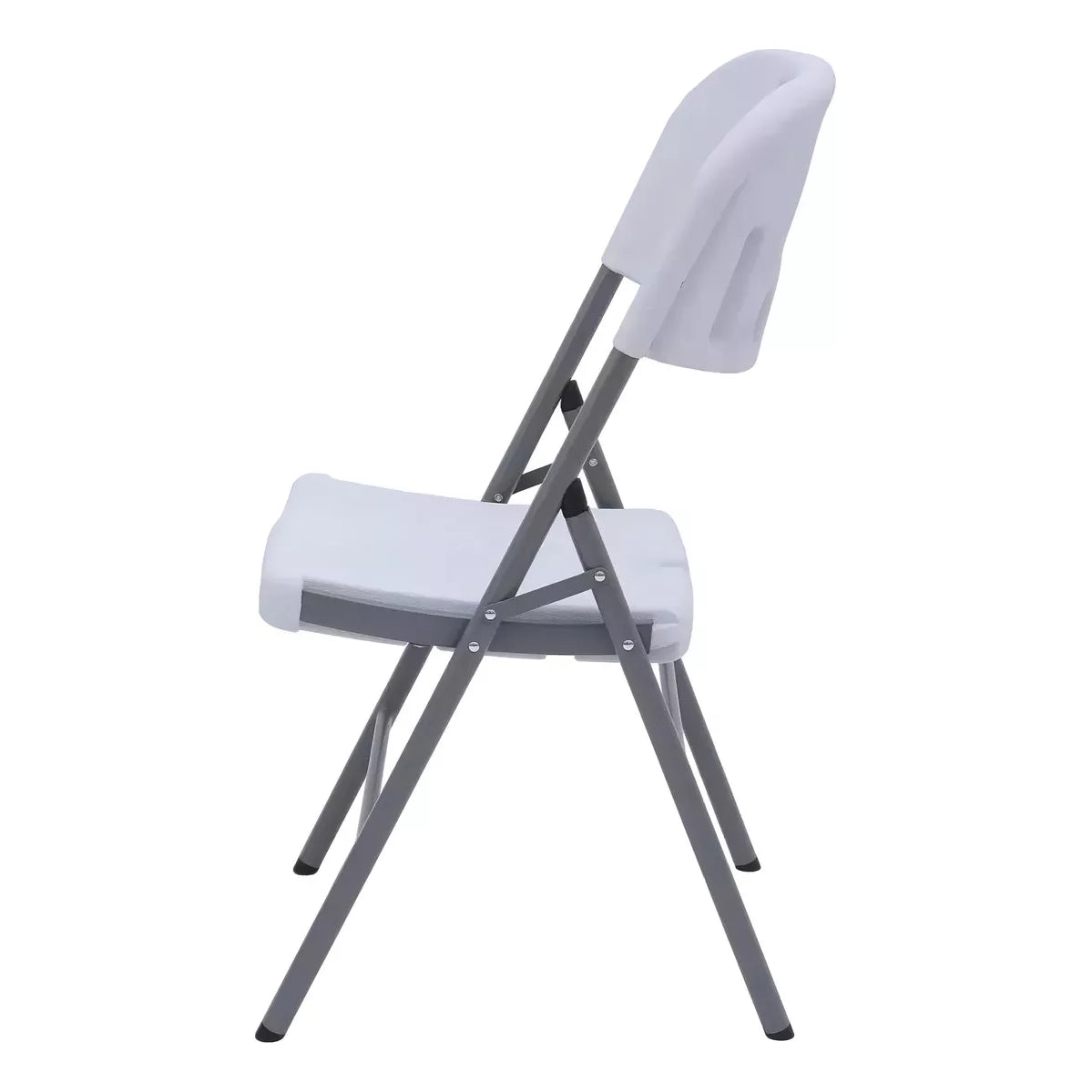 Silla Plegable Plástico Reforzado Eventos Fiestas 10 piezas