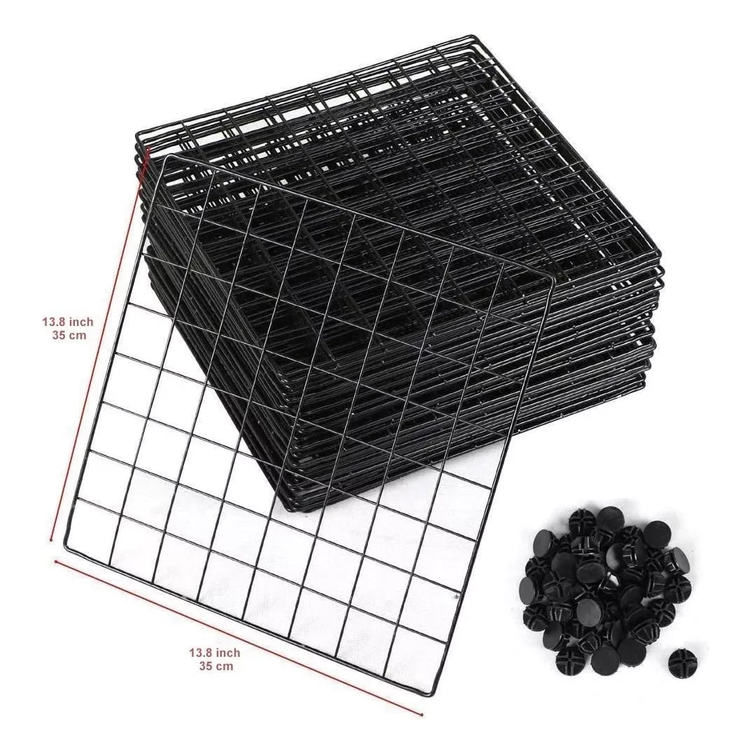 Cubo Multifunción,de Almacenamiento Estante Metálico