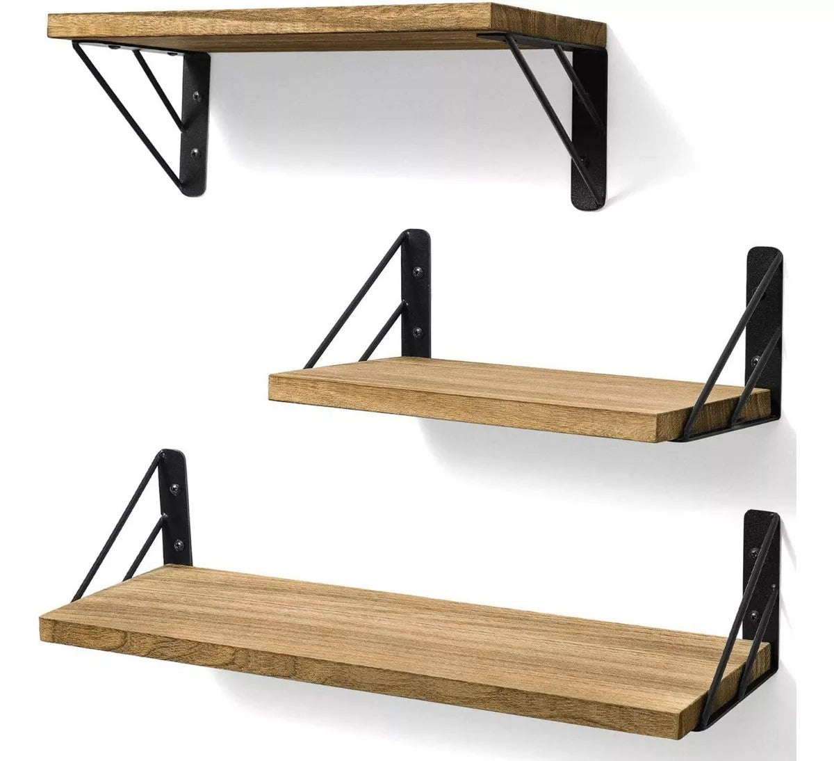 Repisas Estante Flotante Rooftop 3pzas 42cm+36cm+29cm