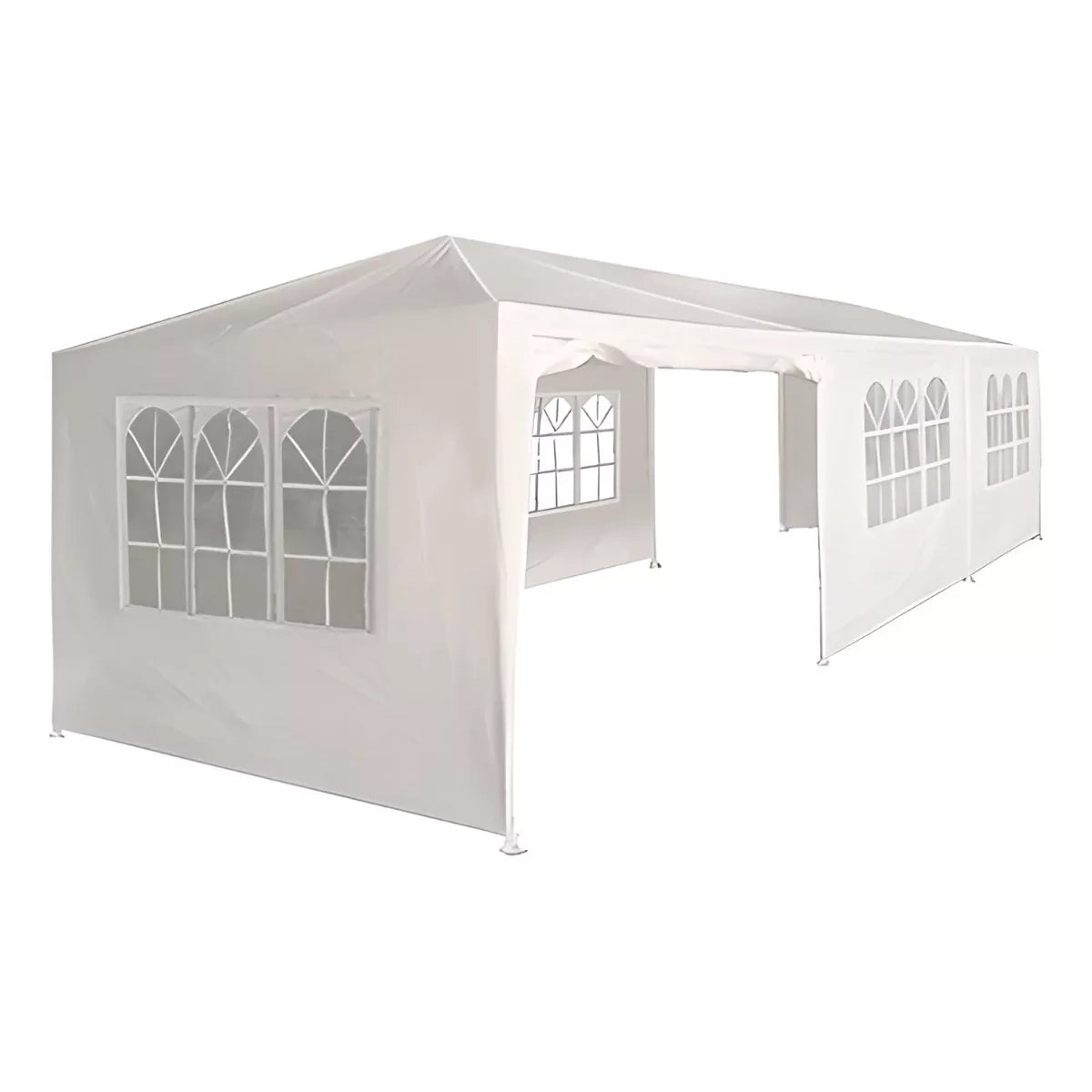 Toldo Reforzado 3x6 Carpa Ventanas Lona Impermeable