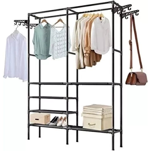 Perchero De Soporte Almacenamiento Para Ropa Y Zapatos