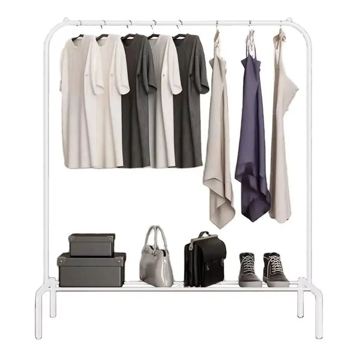 Rack Armable para Ropa – Organizador de Closet y Hogar Guardaro