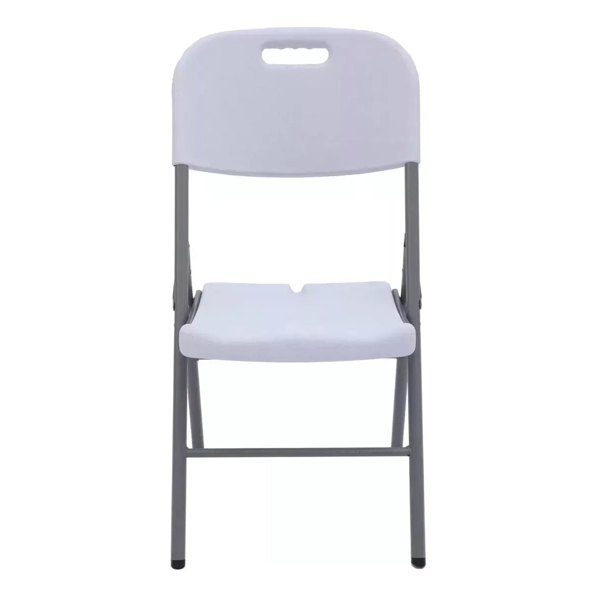 Silla Plegable Plástico Reforzado Eventos Fiestas 10 piezas