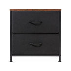 Buro Recamara Mesa De Noche Mdf Con Cajones Practiksa Liso Madera