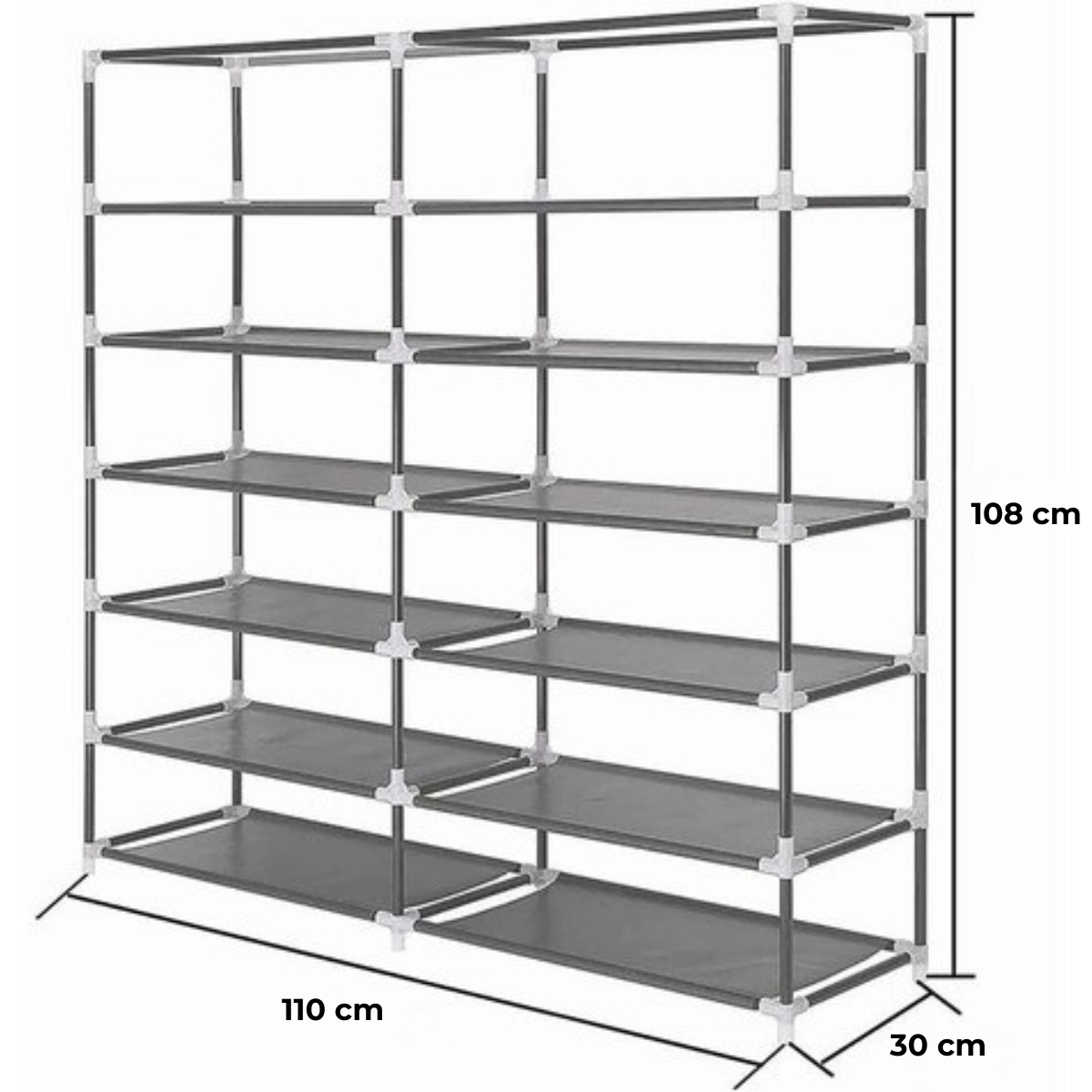 Zapatera Mueble Zapatos Organizador Varios Compartimientos