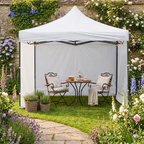 CARPA TOLDO 2.5X2.5 REFORZADO PLEGABLE CON PAREDES