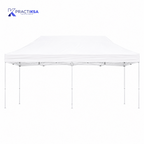 CARPA 3X6 METROS TOLDO IMPERMEABLE LONA JARDÍN PLEGABLE