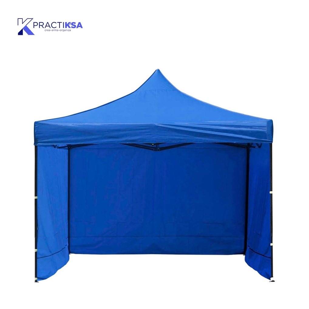 CARPA PARED 3 X 3 METROS TOLDO PLEGABLE LONA IMPERMEABLE