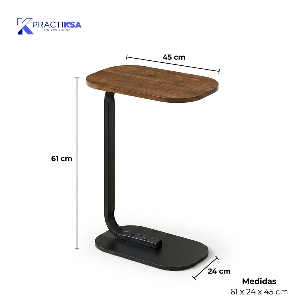 MESA CENTRO AUXILIAR LATERAL