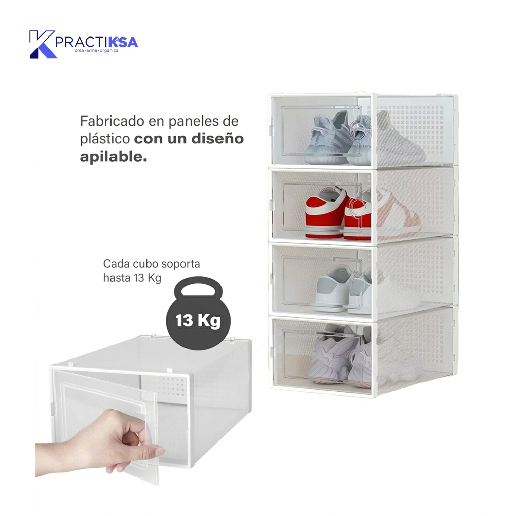 ZAPATERA PORTÁTIL 12 SECCIONES