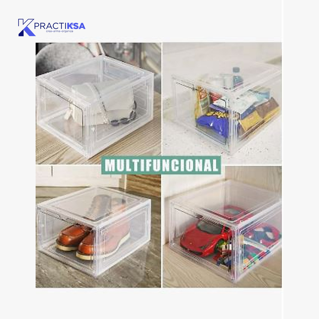 CAJAS DE ZAPATOS APILABLES 10PCS