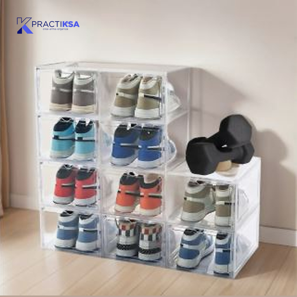 CAJAS DE ZAPATOS APILABLES 10PCS